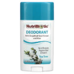Дезодорант, чайное дерево, 75 г (2,6 унции) — NutriBiotic