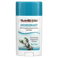 Дезодорант, чайное дерево, 75 г (2,6 унции) — NutriBiotic
