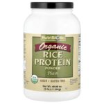 Органический рисовый протеин в порошке, обычный, 1,36 кг (3 фунта) — NutriBiotic