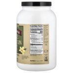 Сырой натуральный рисовый белок с ванилью, 3 фунта (1.36 кг) — NutriBiotic — изображение 2