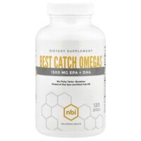 Best Catch Omegas®, 120 капсул — NBI