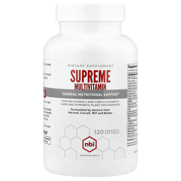 nbe96811_v_8.jpg Supreme, мультивитамины, 120 капсул — NBI