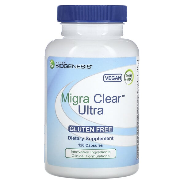 nbg10228_v_8.jpg Migra Clear Ultra, 120 капсул — Nutra BioGenesis