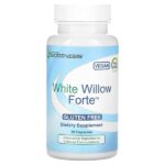 White Willow Forte, белая ива, 30 капсул — Nutra BioGenesis