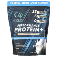 Performance Protein +, ваниль, 837,5 г (1,8 фунта) — NB Pure