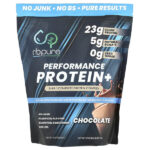Performance Protein +, шоколад, 862,5 г (1,9 фунта) — NB Pure