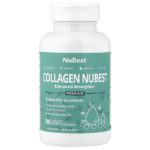 Collagen Nubest, коллаген для улучшенного усвоения, 90 капсул (500 мг в 1 капсуле) — NuBest