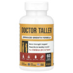 Doctor Taller™, улучшенная формула для роста, для детей от 8 лет и подростков, 60 веганских капсул — NuBest
