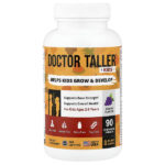 Doctor Taller™, для детей от 2 до 9 лет, со вкусом винограда, 90 жевательных таблеток — NuBest