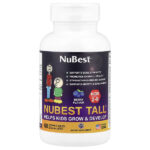 Tall®, для детей от 2 до 9 лет, ягодный, 60 жевательных таблеток — NuBest