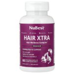 Hair Xtra, 60 вегетарианских капсул — NuBest