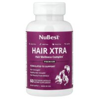 Hair Xtra, 60 вегетарианских капсул — NuBest