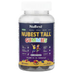 Nubest Tall®, жевательные мармеладки, ягодное ассорти, 60 жевательных таблеток — NuBest
