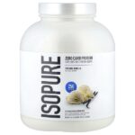 протеиновый порошок без углеводов, со вкусом ванили, 2,04 кг (4,5 фунта) — Isopure