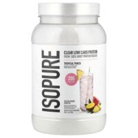 протеиновый порошок, со вкусом тропического пунша, 900 г (1,98 фунта) — Isopure