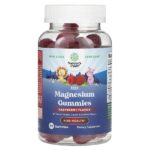 детские жевательные таблетки с магнием, со вкусом малины, 90 жевательных таблеток — Nature's Craft