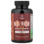 Повышение производства Rush™, добавка с оксидом азота, 60 капсул — Nature's Craft