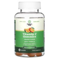 жевательные таблетки с витамином C, со вкусом апельсина, 60 шт. — Nature's Craft