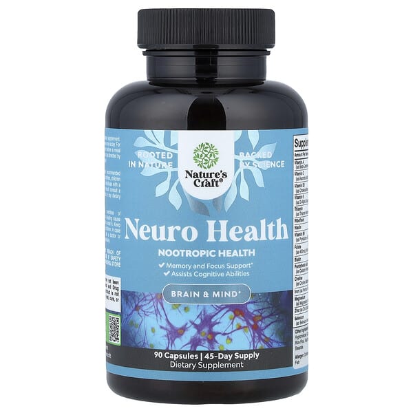 nca82296_v_40.jpg Neuro Health, 90 капсул — Nature's Craft
