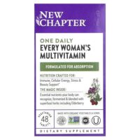 One Daily Every Woman's, мультивитамины, 48 вегетарианских таблеток — New Chapter