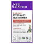 Every Man's One Daily Multi, мультивитаминная добавка из цельных продуктов для мужчин, 96 вегетарианских таблеток — New Chapter