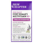One Daily Every Woman's Multivitamin™ 40+, мультивитамины для женщин старше 40 лет, 96 вегетарианских таблеток — New Chapter