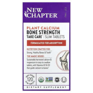 Bone Strength Take Care, 120 тонких вегетарианских таблеток — New Chapter