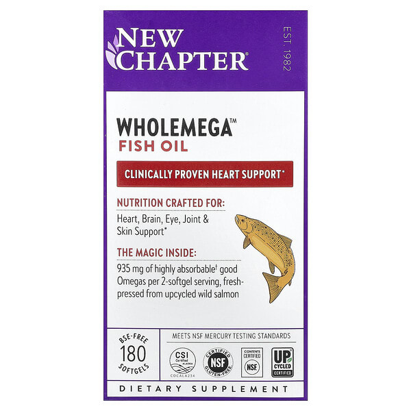 ncr05000_v_90.jpg рыбий жир Wholemega, 180 мягких таблеток — New Chapter
