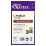 Cinnamon Force™, 60 вегетарианских капсул — New Chapter