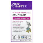 Perfect Postnatal, мультивитамины, 96 вегетарианских таблеток — New Chapter