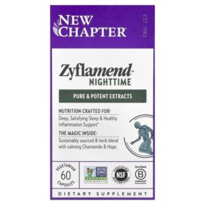 Zyflamend™ Nighttime, 60 вегетарианских капсул — New Chapter
