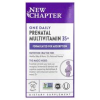 Мультивитамины для беременных (35+), 90 вегетарианских таблеток — New Chapter