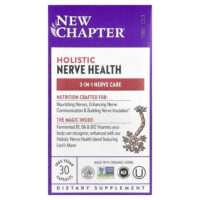 Holistic Nerve Health, 30 капсул — New Chapter