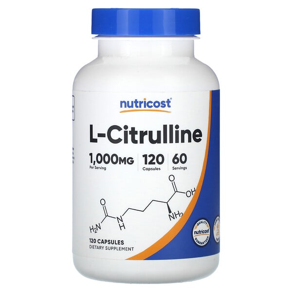 ncs00849_v_16.jpg L-цитруллин, 120 капсул (500 мг на капсулу) — Nutricost