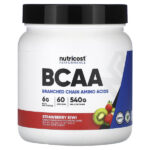 Performance, BCAA, со вкусом клубники и киви, 540 г (1,2 фунта) — Nutricost
