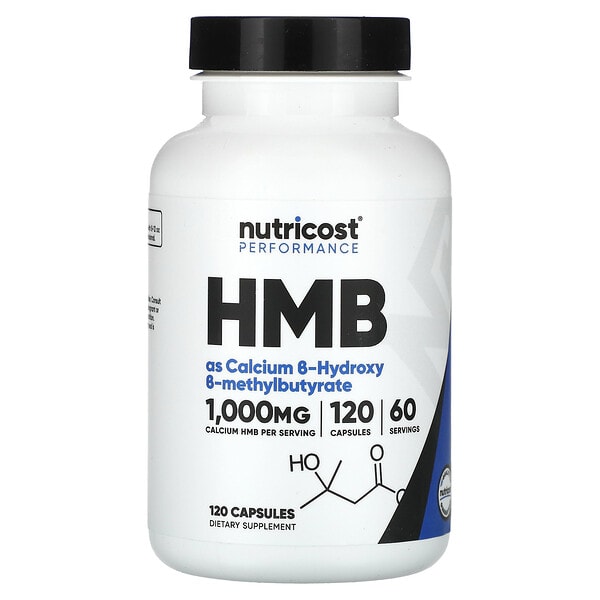 ncs00887_v_8.jpg Performance, HMB, 120 капсул (500 мг на капсулу) — Nutricost
