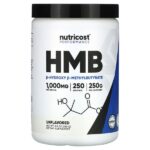 Performance, HMB, без добавок, 250 г (8,9 унции) — Nutricost