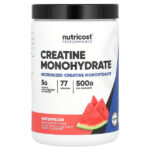 Performance, моногидрат креатина, со вкусом арбуза, 500 г (1,1 фунта) — Nutricost