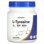 L-тирозин, без добавок, 500 г (17,9 унции) — Nutricost