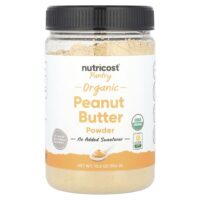 Pantry, порошок из органической арахисовой пасты, 354 г (12,6 унции) — Nutricost