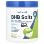 BHB Salts, goBHB®, зеленое яблоко, 252 г (9 унций) — Nutricost