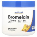 Бромелаин, без добавок, 227 г (8,1 унции) — Nutricost