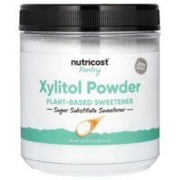 Pantry, ксилитол в порошке, подсластитель на растительной основе, 1134 г (2,5 фунта) — Nutricost