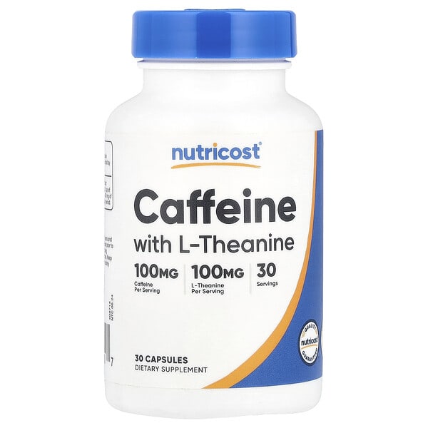 ncs57210_v_8.jpg Кофеин с L-теанином`` 30 капсул — Nutricost