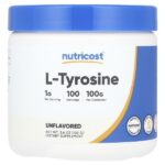 L-тирозин, без добавок, 102 г (3,6 унции) — Nutricost