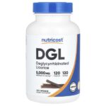 DGL, 5000 мг, 120 капсул — Nutricost