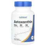Astaxanthin, 12 mg, 30 Softgels — Nutricost