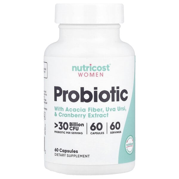 ncs57257_v_8.jpg Женщины, пробиотик,> 30 млрд КОЕ, 60 капсул — Nutricost
