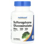 Сульфорафан глюкозинолат, 50 мг, 120 капсул — Nutricost