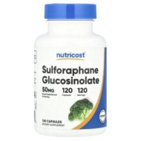 Сульфорафан глюкозинолат, 50 мг, 120 капсул — Nutricost
